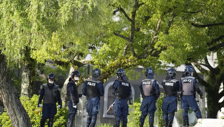影/G7峰會19日登場   日本派2.4萬警力全面戒備廣島嚴陣以待