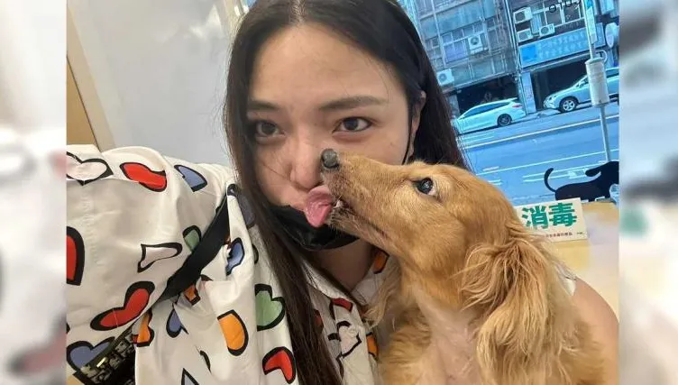 小甜甜遭前夫控虐狗！帶愛犬奔動保局檢查　親曝驗傷3hr結果