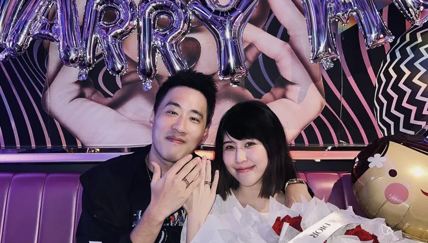 快訊/余祥銓520求婚成功！擁孕妻甜喊「往後餘生請多多指教」