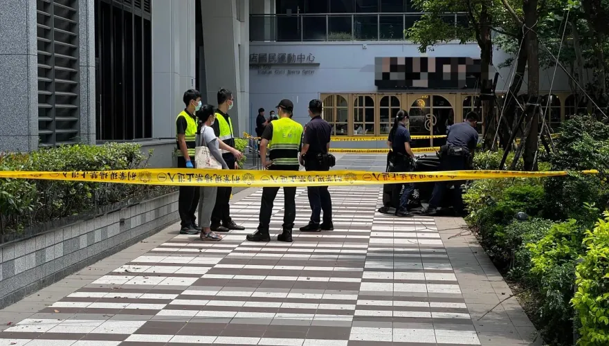 快訊/新店行政園區傳墜樓命案！高處落下重摔亡　生前曾到這裡洽公