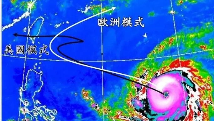 不北轉反而逼近台灣東南部？美國預測模式大改　瑪娃颱風「回頭」動向曝