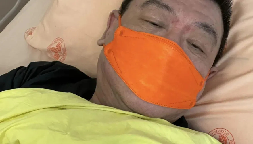 62歲孫德榮日前「半夜重摔」！拒住院返家再釀「膀胱感染」　急裝尿袋治療