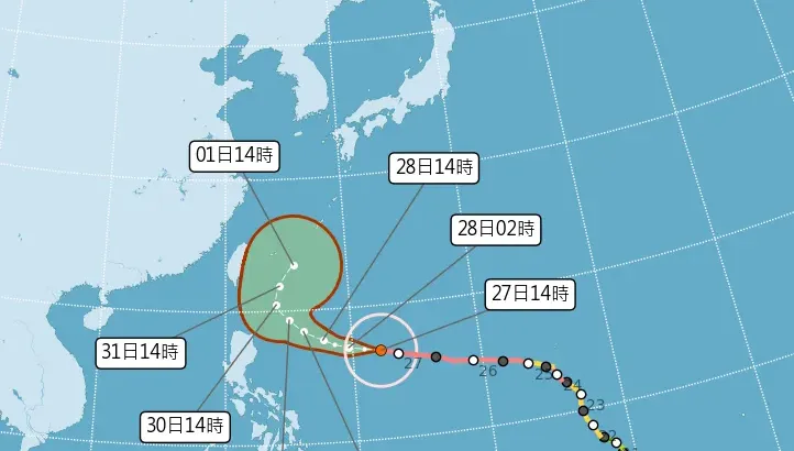 強颱瑪娃會北轉或回「瑪」槍襲台？專家指「這兩日」是關鍵：偏一點差很多