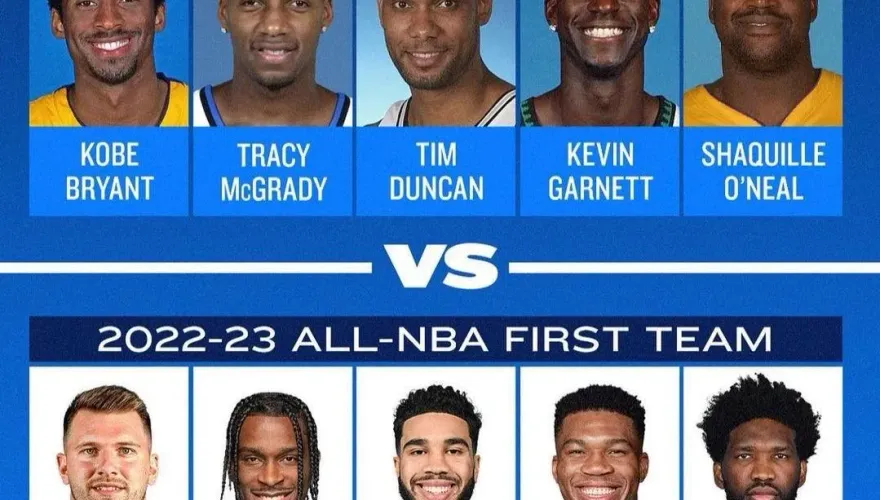 新舊世代NBA第一隊誰勝出？歐尼爾笑噴：這還用說，我們會4比0橫掃他們