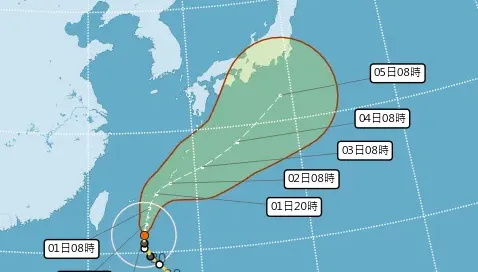 快訊/中颱瑪娃今距台最近！雨彈區域範圍擴大　8縣市「豪大雨特報」