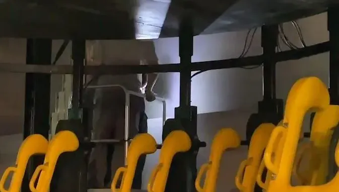 電線短路竄不明白煙！台中市府驚傳火警　即起緊急閉館2周