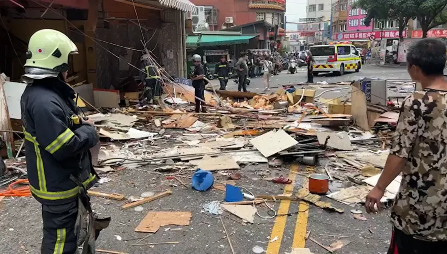 快訊/苗栗南苗商圈驚傳氣爆釀3傷！　2人嚴重燒燙傷搶救中