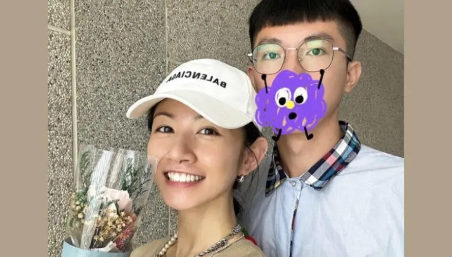 李千娜「高三帥兒」畢業了！「逆天顏值＋大長腿」曝　合照被讚翻：根本姊弟