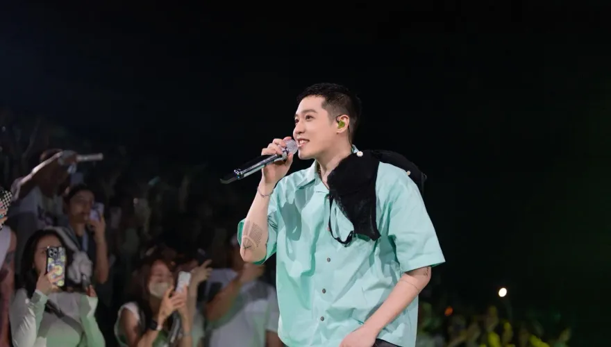 高雄巨蛋場開趴！周湯豪入圍金曲獎「我已經贏了」…萬人面前落淚謝粉絲