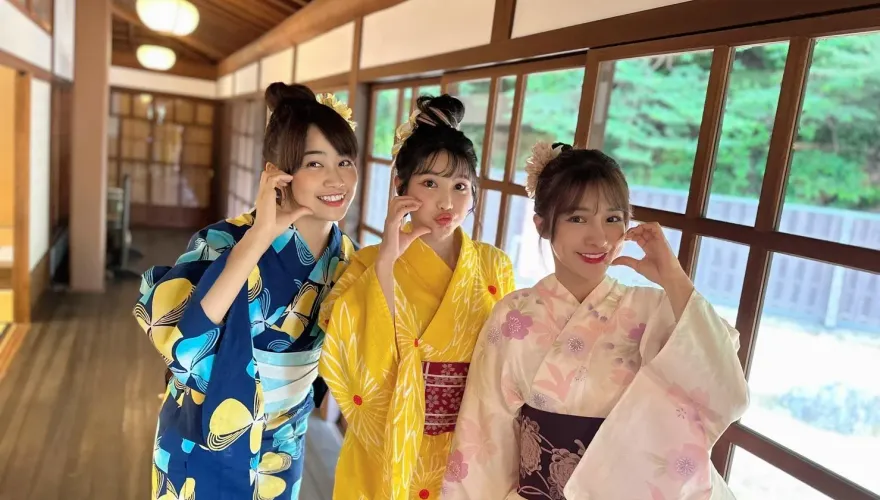 樂天女孩化身櫻花妹！穿和服訪山口市　狂推「這景點」：一定要來