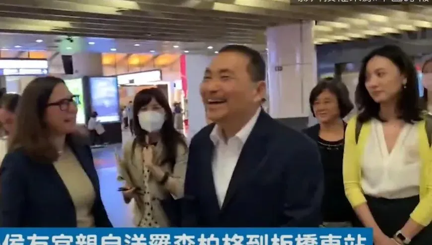 影/3黨總統候選人首位！侯友宜會見AIT理事主席羅森柏格　暢聊1小時話題曝光