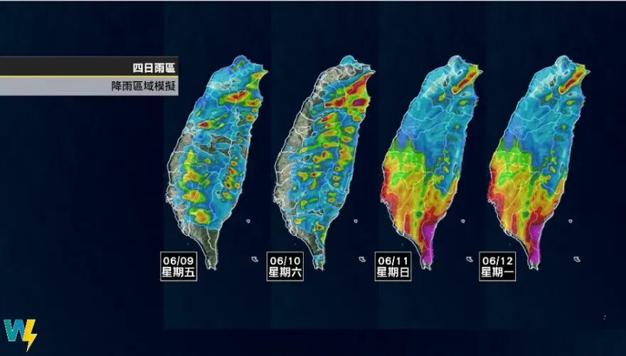 第5波梅雨鋒面接近！今起至下周各地降雨持續　彭啟明示警：旱澇急轉防災要提升