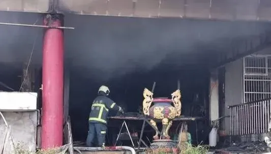 快訊/北市文山區宮廟驚傳祝融！50歲男受困命喪火窟