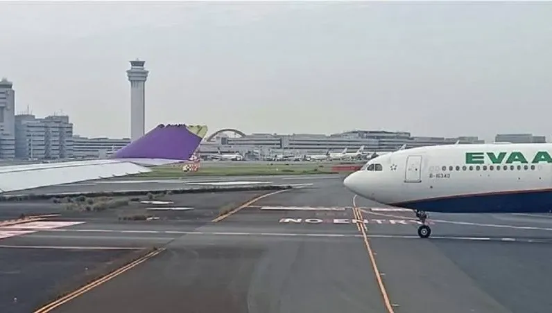 等起飛尾翼被泰航A到！　長榮航空還原事發經過…機上全員平安