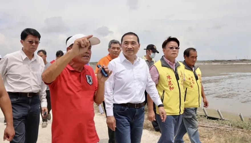 台南農地魚塭遭光電污染　侯友宜轟民進黨：完全沒考慮漁民生計