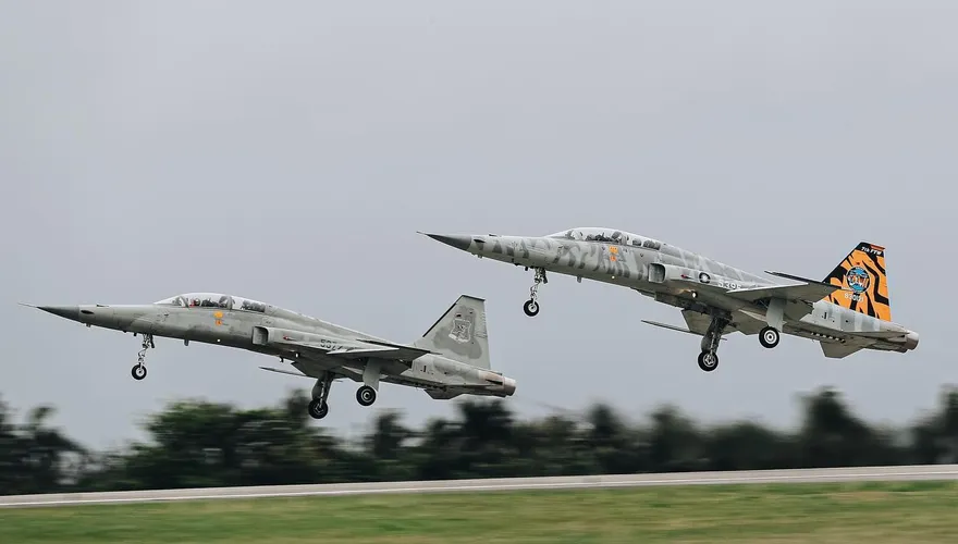空軍F-5戰機最後倒數　顧立雄證實7/4舉行除役典禮