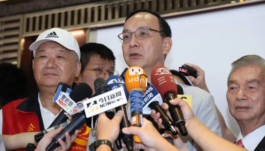 影/朱侯團隊為整合韓郭爆口角？朱立倫：一定把造謠者找出來！
