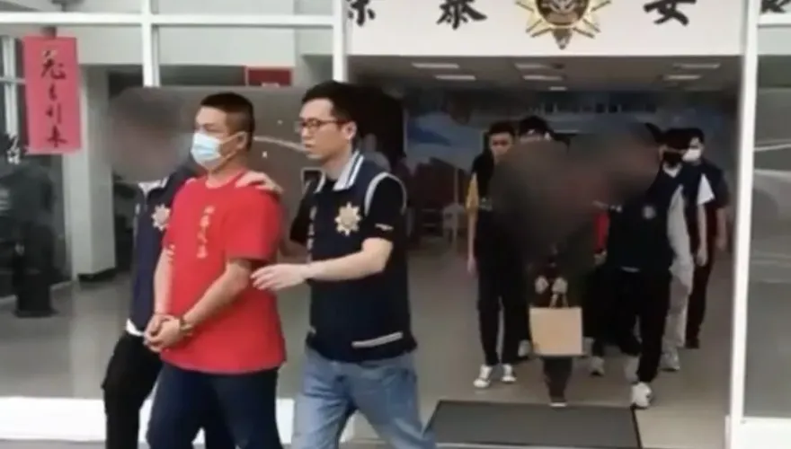 影/寶陽會討債集團藏身宮廟　約泡茶聊天強逼簽本票警逮9人