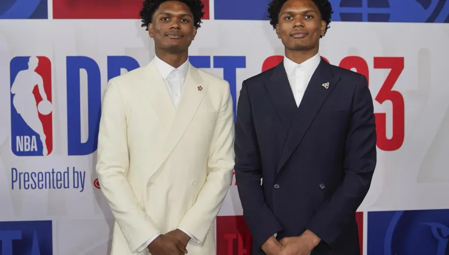 史上首對！雙胞胎前五順位都被挑中　湯普森兄弟創NBA新猷