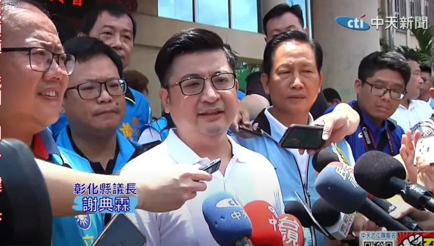 影/被問挺郭？謝典林表態挺侯友宜！「這句話」回應太現實