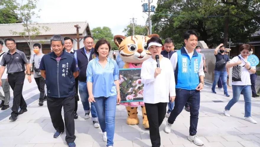游淑慧到台中向媽媽市長取經　盧秀燕傳授她「克堅三訣」