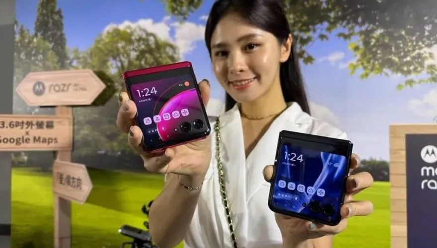 Motorola推折疊雙機　台灣入列亞太區首發市場