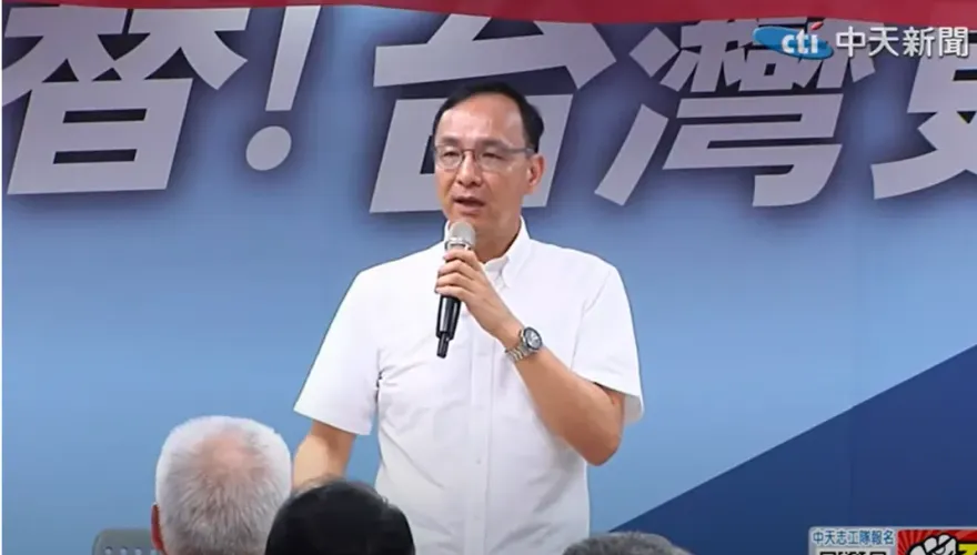 影/國民黨民調危機　朱立倫高呼3聲「忍！忍！忍！」：2022更苦更難