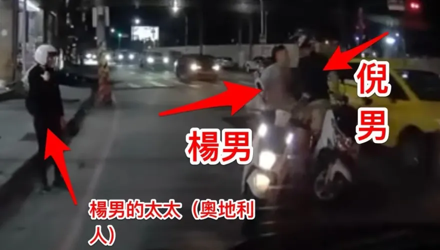 影/「後座洋妞怎麼把到的？」小隻男一秒炸裂下車扁人　慘輸大隻佬