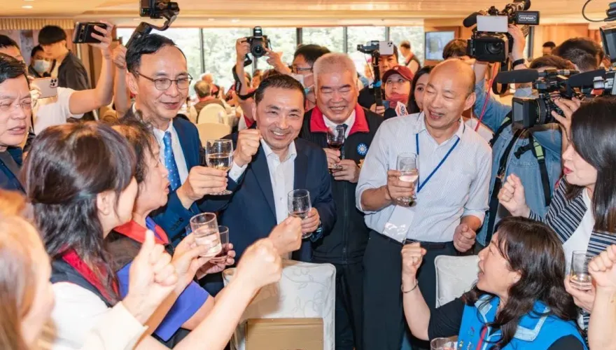 感謝「辣個男人」合體侯友宜！　朱立倫讚：韓國瑜是國民黨最重要的力量