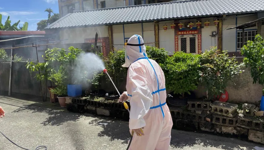 影/雲林出現首例本土登革熱一對夫妻染疫　張麗善籲：落實居家環境巡檢