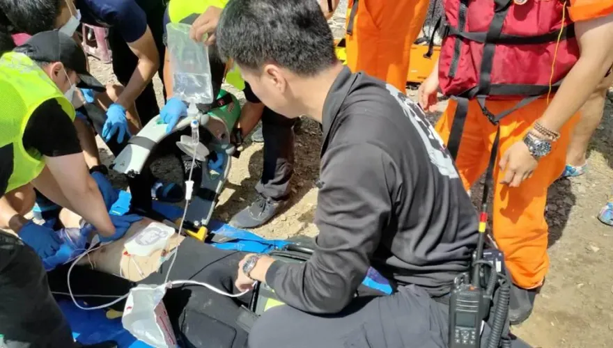 快訊/瑞芳蝙蝠洞傳溺水！25歲男被救上岸　無呼吸心跳急送醫