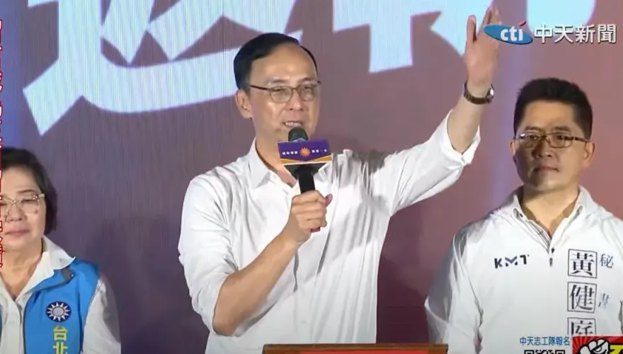 影/藍憂心侯友宜選情　朱立倫：蔣萬安昔民調第3照樣逆轉勝