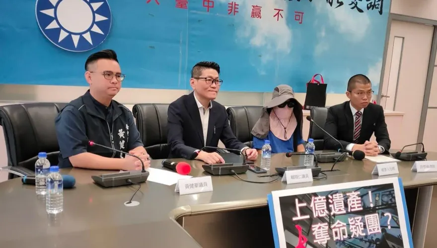 5億高中生/被影射是配偶背後勢力！市議員黃健豪怒駁：命案記者會我召開