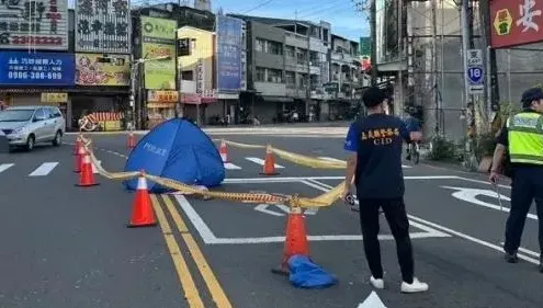 影/嘉義中埔死亡車禍！7旬嬤疑未走斑馬線　遭綠燈起步大貨車輾過送醫不治