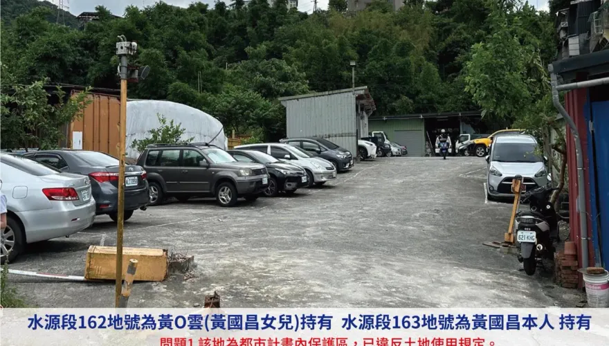 居住正義喊假的？！綠議員曝帶頭的「他」名下土地違規事項