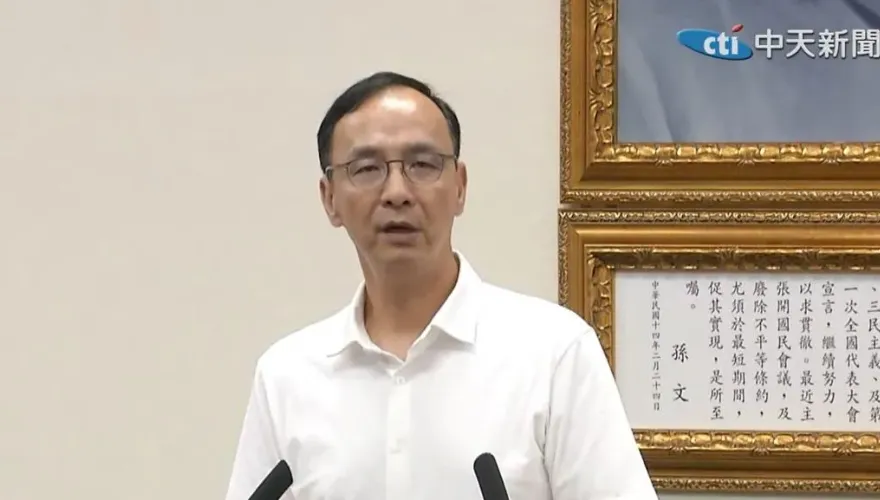 傳黨內有「換侯」勢力醞釀　朱立倫說重話：別長他人志氣滅自己威風