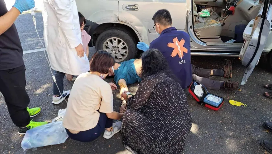 59歲男與妻遊清境突不適！隔天送醫途中天人永隔