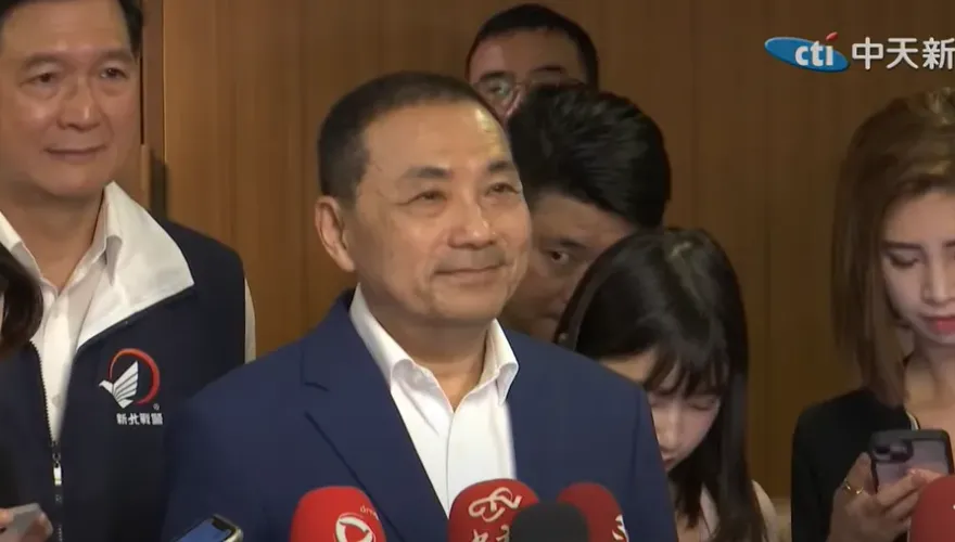 影/消費「辣個男人」？　侯友宜：我和韓國瑜是有情有義的兄弟
