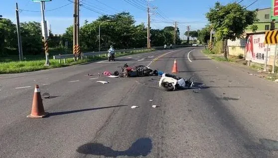 快訊/高雄大寮死亡車禍！2機車路口碰撞　40歲騎士傷重不治