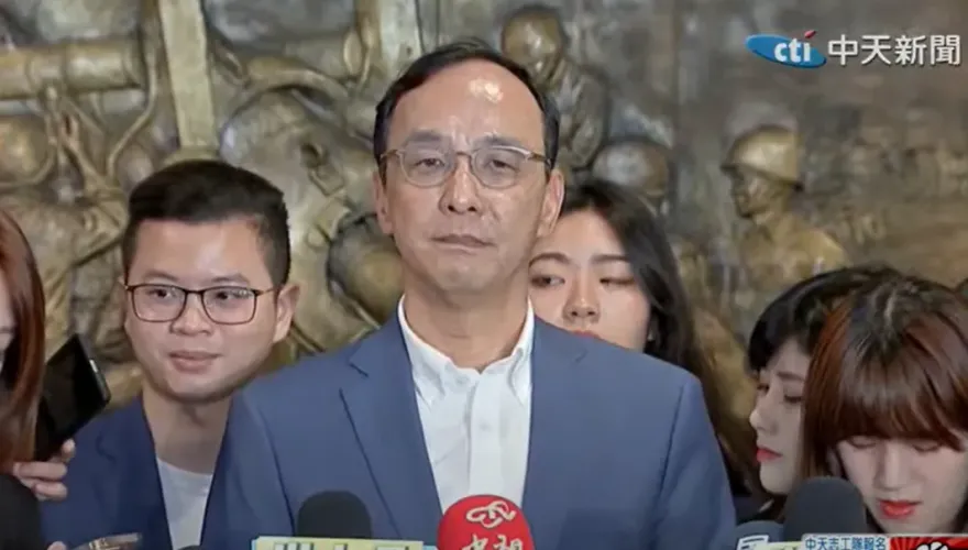 影/朱立倫認了「賴清德最近非常閒」　被問侯郭會貓膩嗆記者：你在見縫插針嗎？
