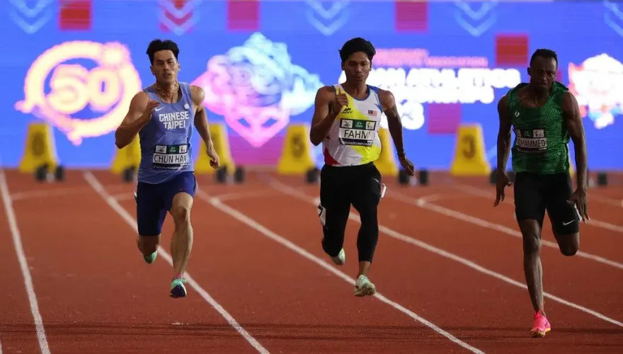 亞錦賽起跑失利！楊俊瀚百公尺僅拿第8　技術教練曝原因
