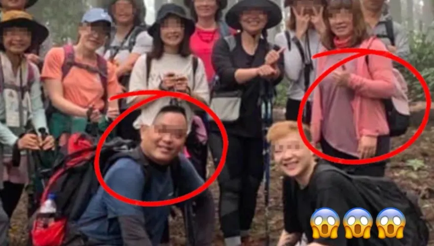 靈異照？一群山友拍大合照「竟然多了一隻手、頭還變形」　專家說話了