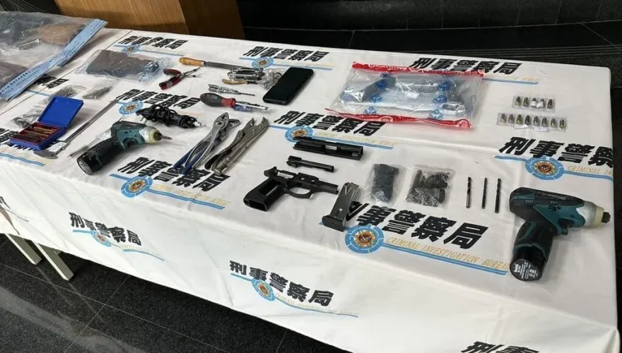 斜槓？警破南北製槍工廠逮4人　行業包辦運將、外送員