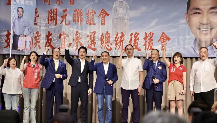 最強藍營天后來了！盧秀燕明偕侯友宜合體造勢　亮點流程一次看