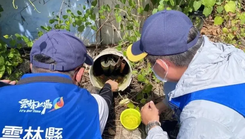 影/出動空拍機抓孑孓！雲林4天開26張登革熱罰單　民眾怨政府宣導不周