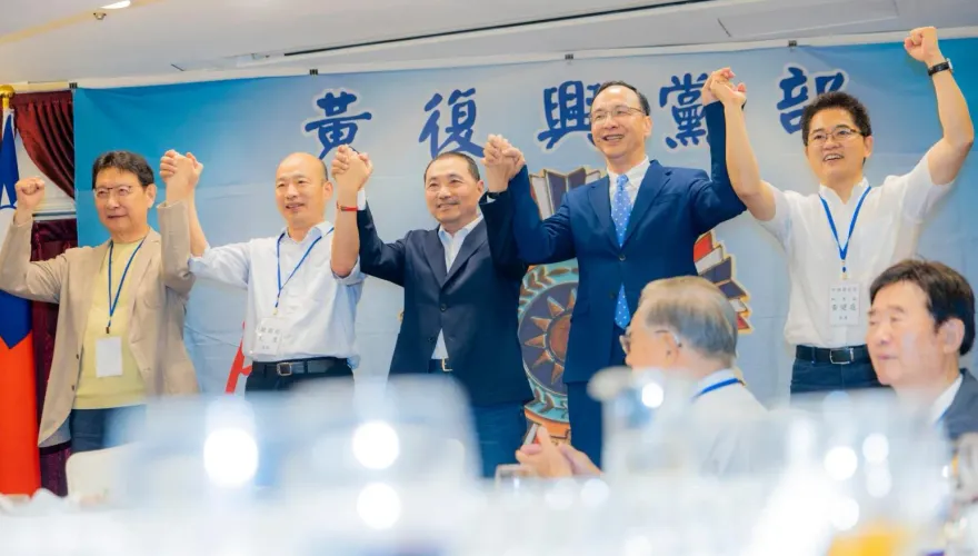 國民黨全代會/韓國瑜歸隊挺侯友宜！是否說出「這句話」引關注
