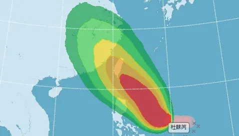 杜蘇芮侵台機率80%！專家估恐「轉強颱」再登陸　「這天」開始雨勢劇烈