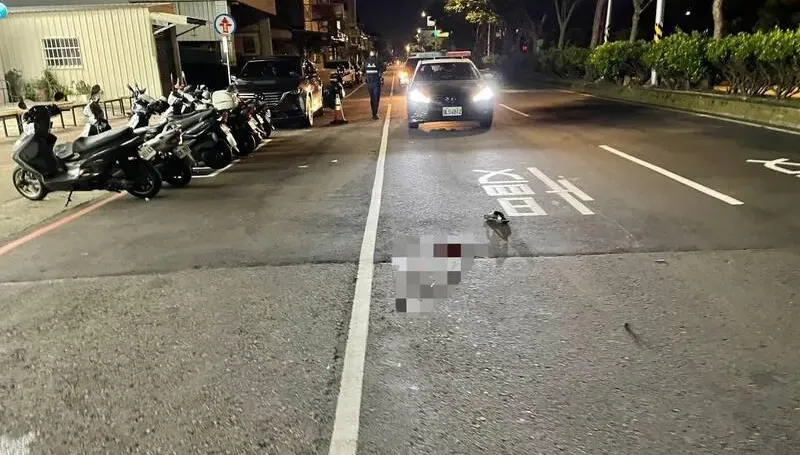 疑酒後玩大冒險賭命！桃園醉男躺路中遭輾慘死　賓士車還肇逃