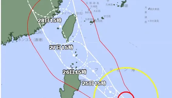杜蘇芮路徑有變！日本氣象廳最新路徑預測曝光　可能掃過「這地方」