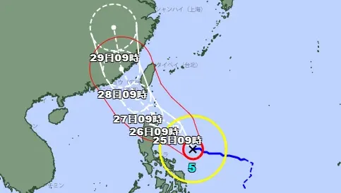 杜蘇芮恐增強「超級颱風」！日本氣象廳曝最新路徑　東琉線航班週三起停駛